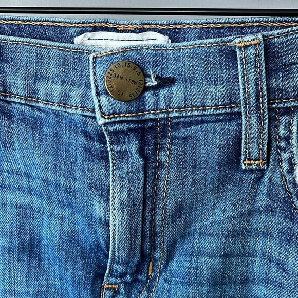 Current/Elliott Blue Denim Mini Skirt - Picture 3 of 10